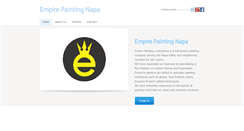 Desktop Screenshot of empirepaintingnapa.com