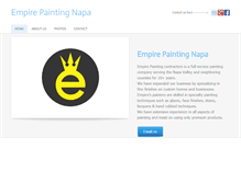 Tablet Screenshot of empirepaintingnapa.com